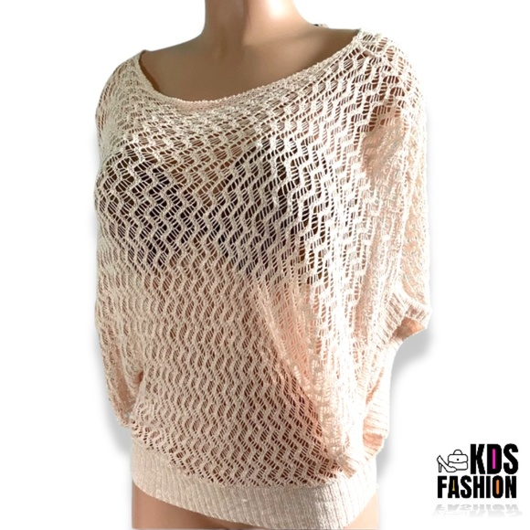 PacSun Tops - PACSUN Kirra Peach Blush Bare Shoulder Top LG